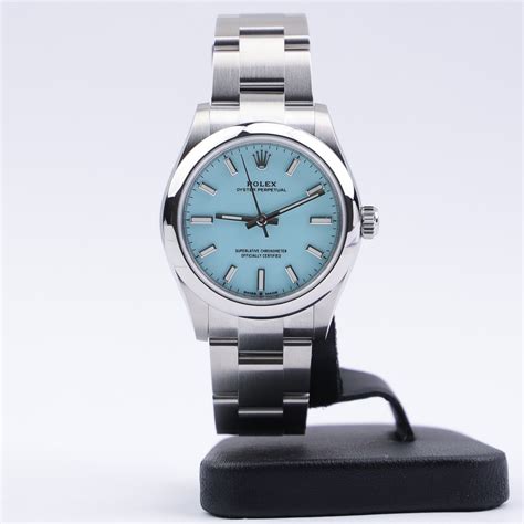 rolex oyster perpetual tiffany 41mm|Rolex 31mm tiffany ladies.